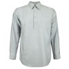 Half Placket Shirt - mid grey